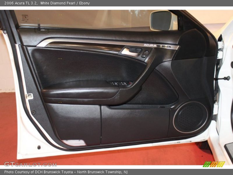 White Diamond Pearl / Ebony 2006 Acura TL 3.2