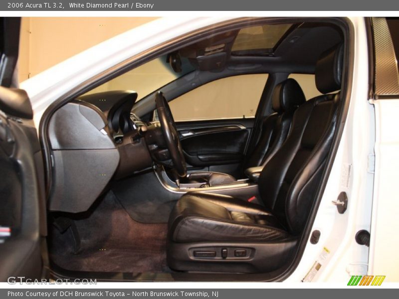 White Diamond Pearl / Ebony 2006 Acura TL 3.2