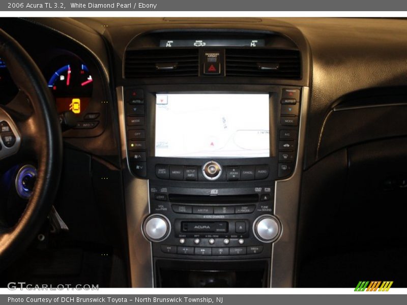 White Diamond Pearl / Ebony 2006 Acura TL 3.2