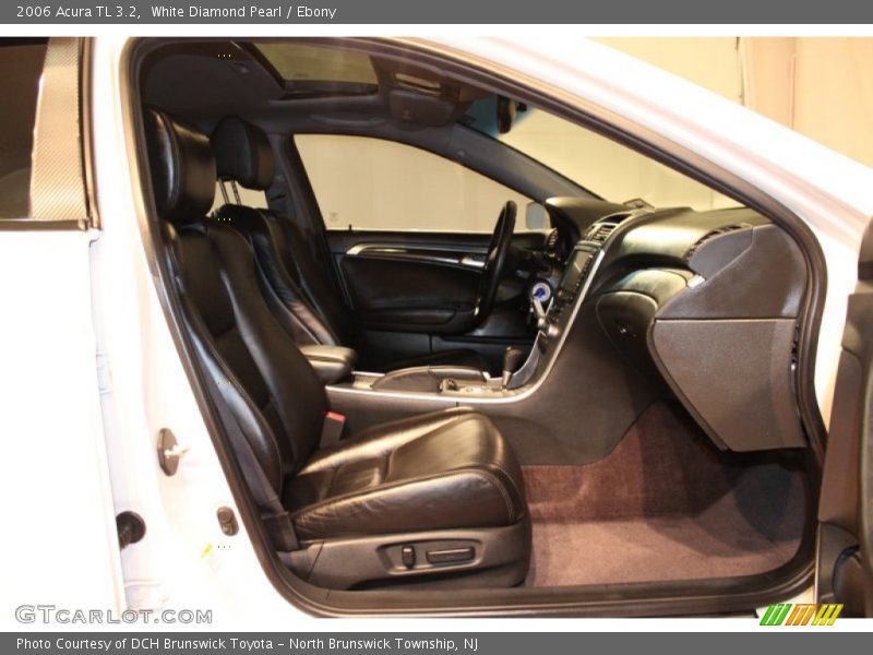 White Diamond Pearl / Ebony 2006 Acura TL 3.2