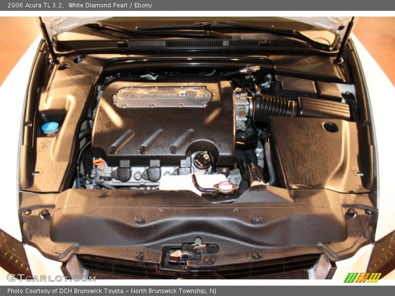 White Diamond Pearl / Ebony 2006 Acura TL 3.2