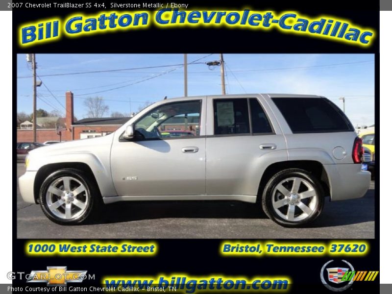 Silverstone Metallic / Ebony 2007 Chevrolet TrailBlazer SS 4x4