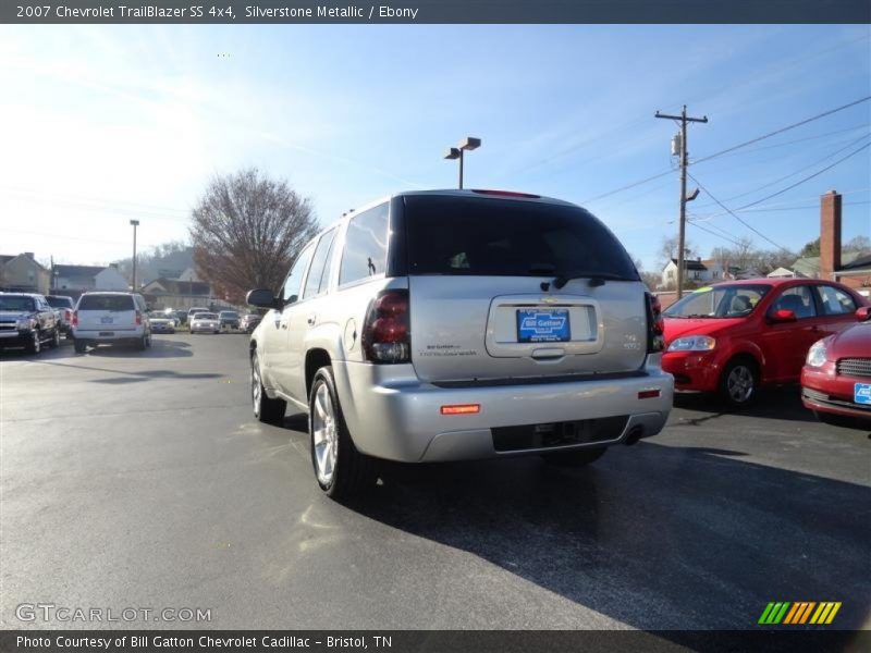 Silverstone Metallic / Ebony 2007 Chevrolet TrailBlazer SS 4x4