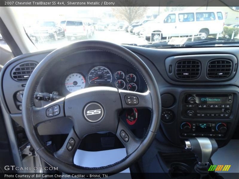 Silverstone Metallic / Ebony 2007 Chevrolet TrailBlazer SS 4x4