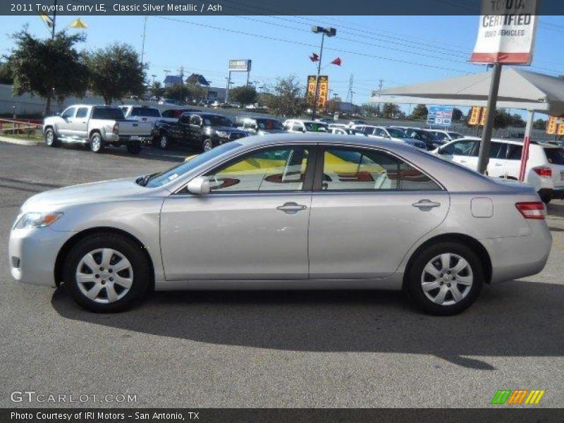 Classic Silver Metallic / Ash 2011 Toyota Camry LE