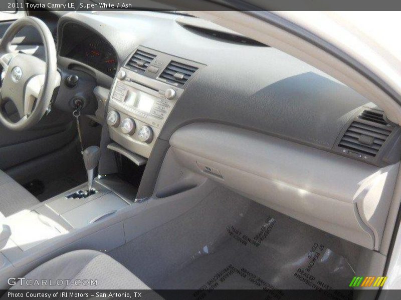 Super White / Ash 2011 Toyota Camry LE