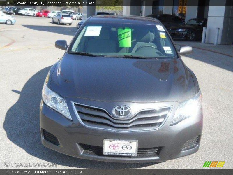 Magnetic Gray Metallic / Ash 2011 Toyota Camry LE