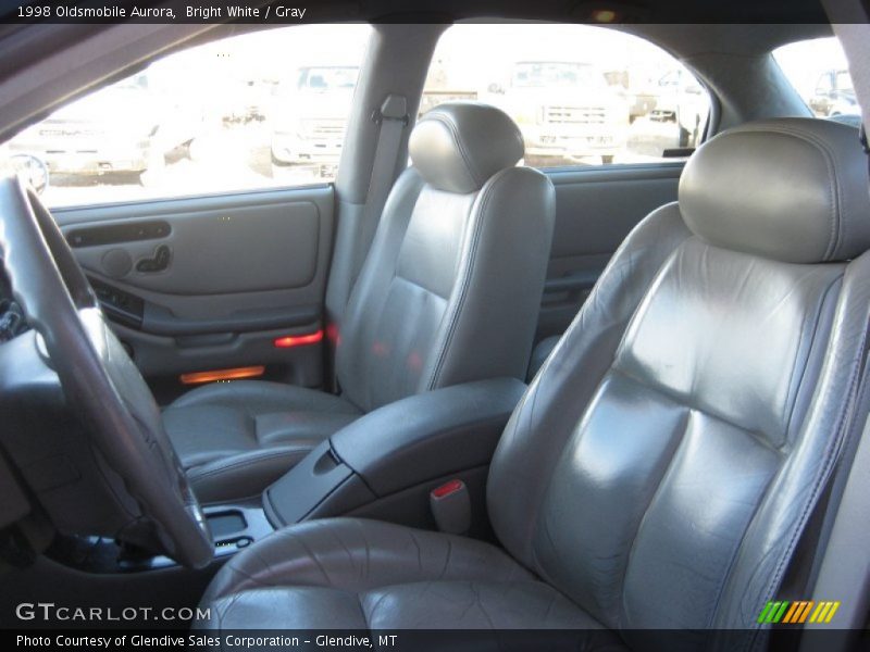 Bright White / Gray 1998 Oldsmobile Aurora