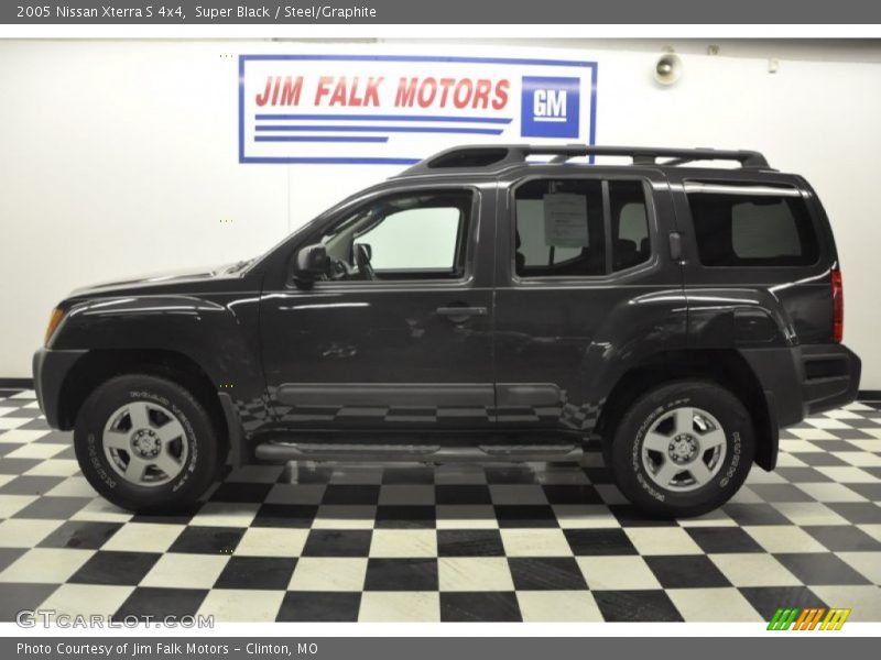 Super Black / Steel/Graphite 2005 Nissan Xterra S 4x4