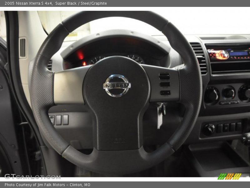 Super Black / Steel/Graphite 2005 Nissan Xterra S 4x4
