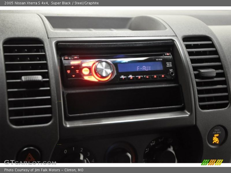 Super Black / Steel/Graphite 2005 Nissan Xterra S 4x4