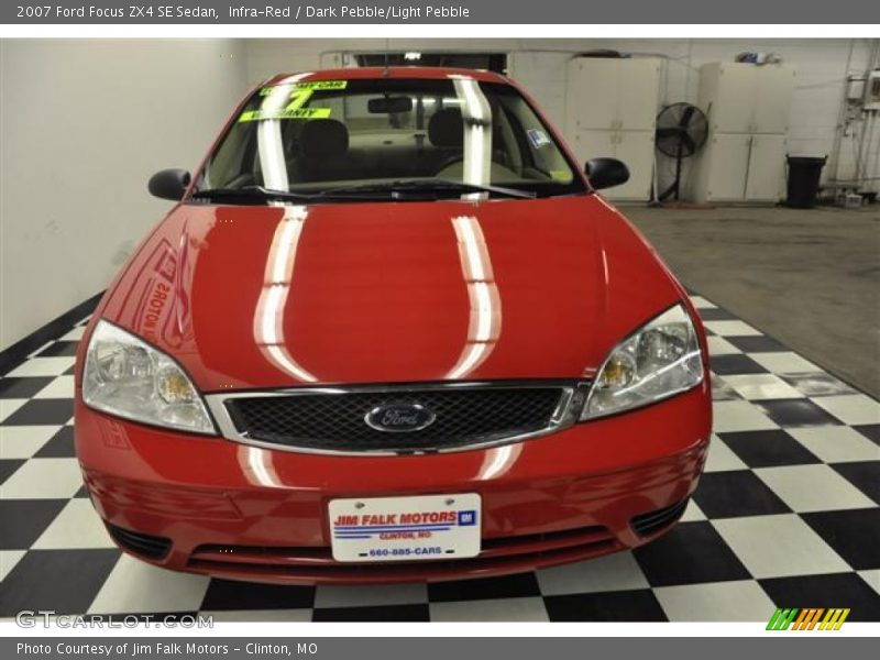 Infra-Red / Dark Pebble/Light Pebble 2007 Ford Focus ZX4 SE Sedan