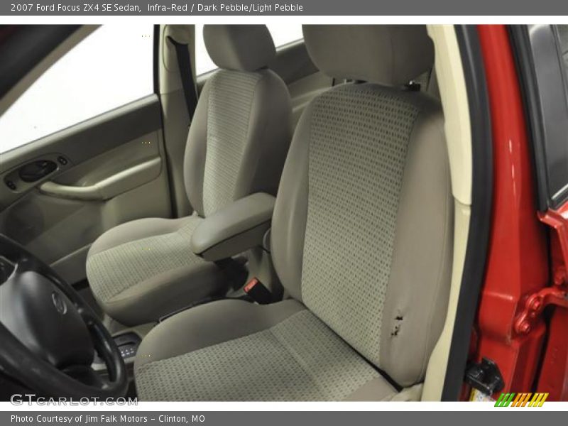 Infra-Red / Dark Pebble/Light Pebble 2007 Ford Focus ZX4 SE Sedan