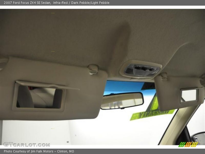 Infra-Red / Dark Pebble/Light Pebble 2007 Ford Focus ZX4 SE Sedan