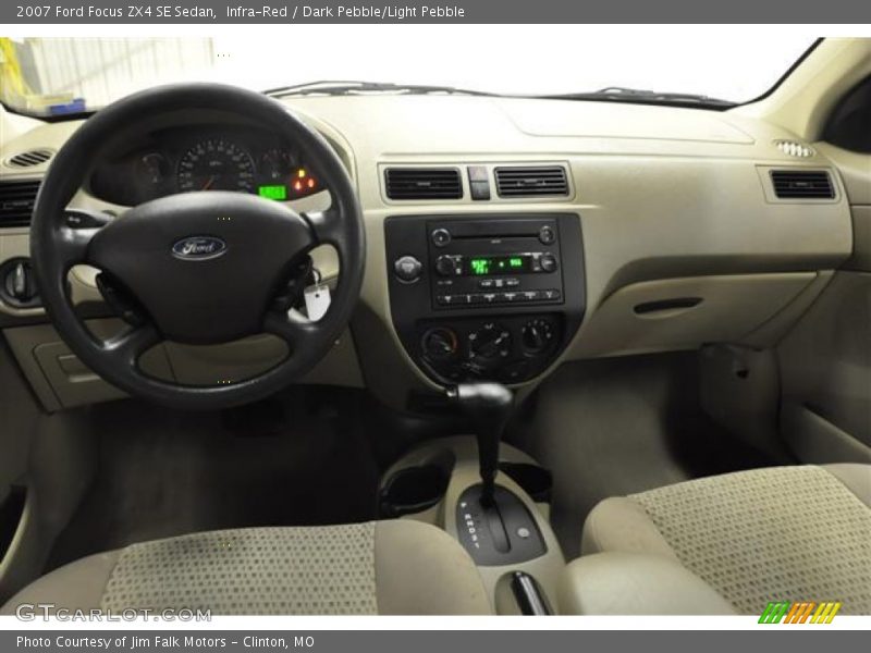 Infra-Red / Dark Pebble/Light Pebble 2007 Ford Focus ZX4 SE Sedan