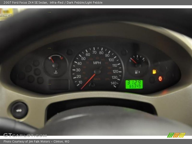 Infra-Red / Dark Pebble/Light Pebble 2007 Ford Focus ZX4 SE Sedan