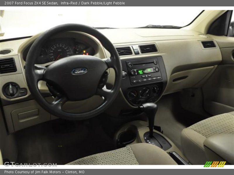 Infra-Red / Dark Pebble/Light Pebble 2007 Ford Focus ZX4 SE Sedan