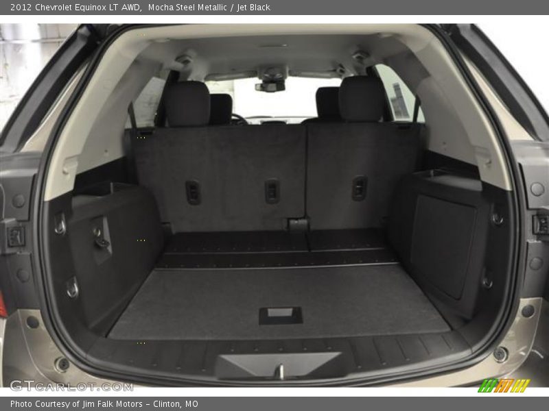 Mocha Steel Metallic / Jet Black 2012 Chevrolet Equinox LT AWD