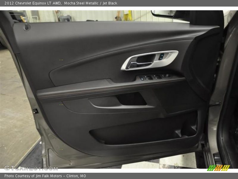 Mocha Steel Metallic / Jet Black 2012 Chevrolet Equinox LT AWD
