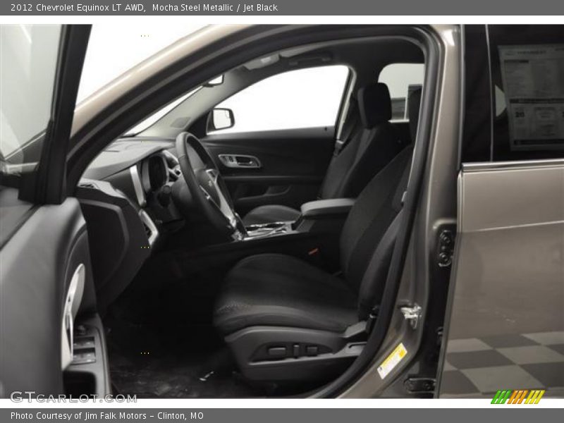 Mocha Steel Metallic / Jet Black 2012 Chevrolet Equinox LT AWD