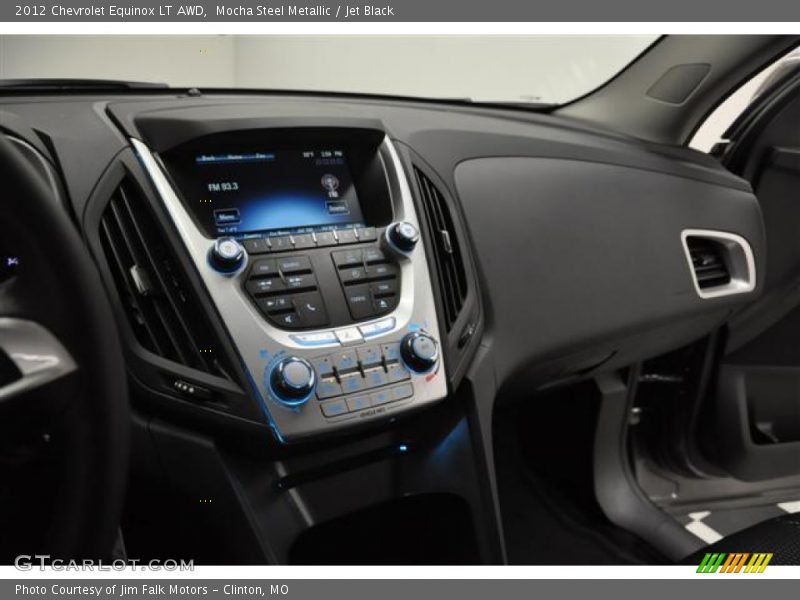 Mocha Steel Metallic / Jet Black 2012 Chevrolet Equinox LT AWD