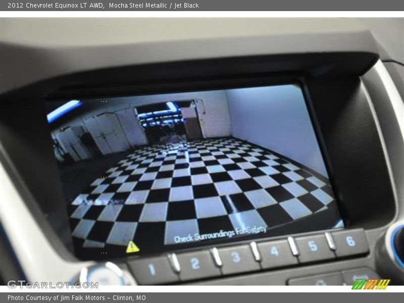 Mocha Steel Metallic / Jet Black 2012 Chevrolet Equinox LT AWD