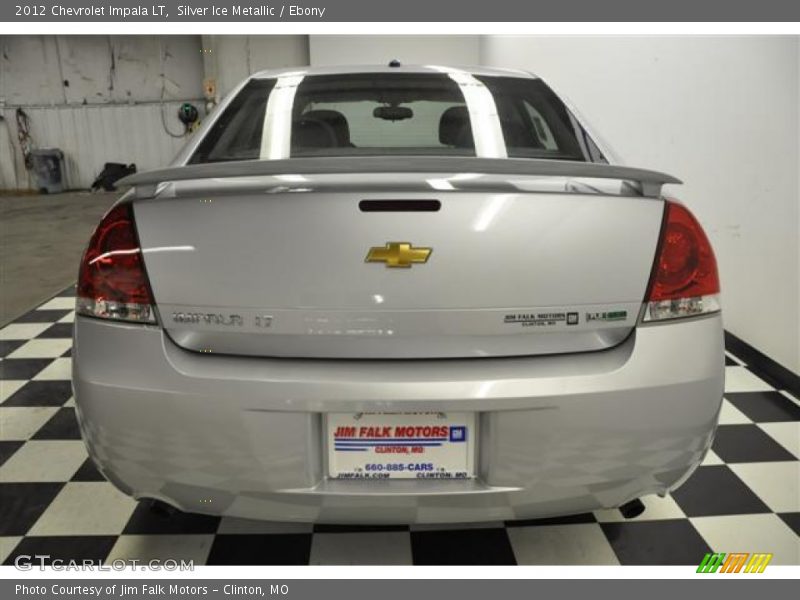 Silver Ice Metallic / Ebony 2012 Chevrolet Impala LT