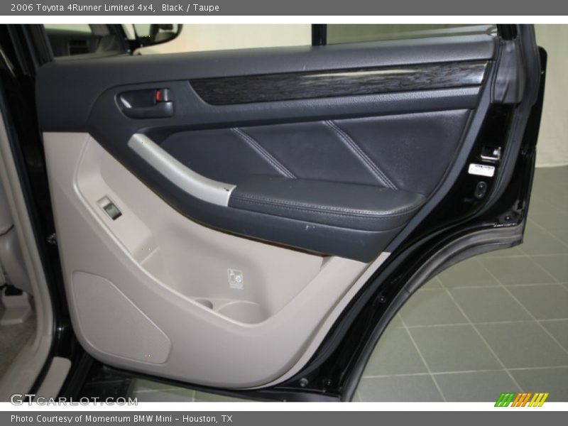 Black / Taupe 2006 Toyota 4Runner Limited 4x4