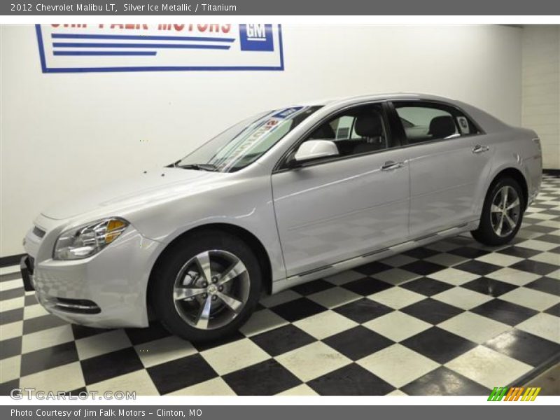 Silver Ice Metallic / Titanium 2012 Chevrolet Malibu LT