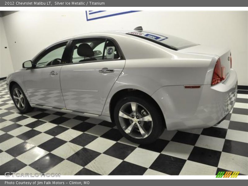 Silver Ice Metallic / Titanium 2012 Chevrolet Malibu LT