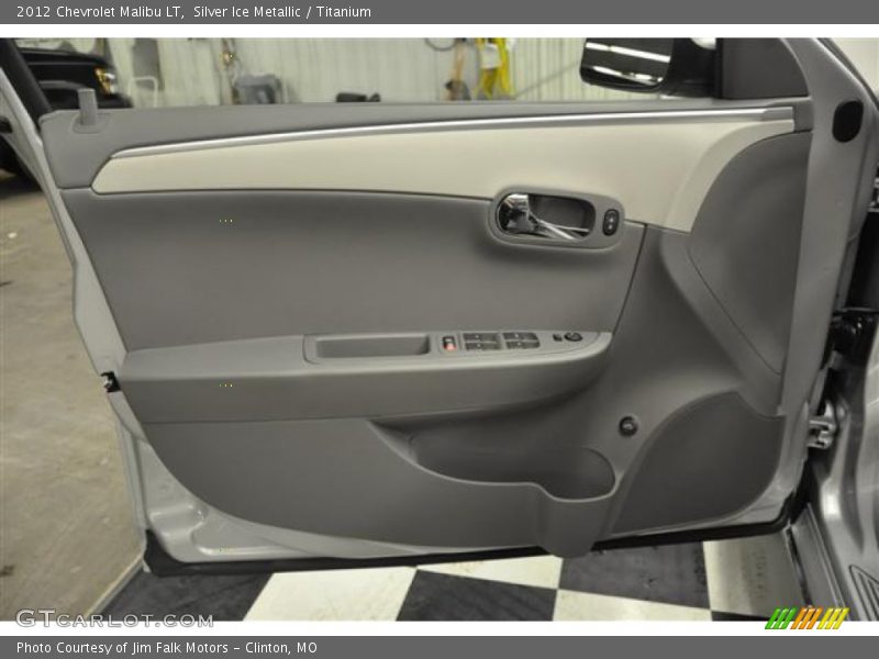 Silver Ice Metallic / Titanium 2012 Chevrolet Malibu LT