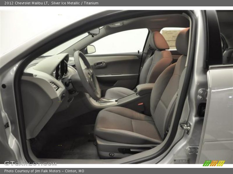 Silver Ice Metallic / Titanium 2012 Chevrolet Malibu LT