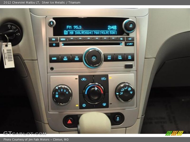 Silver Ice Metallic / Titanium 2012 Chevrolet Malibu LT