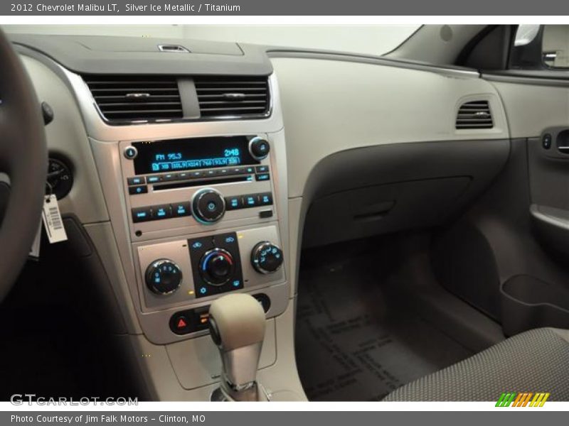Silver Ice Metallic / Titanium 2012 Chevrolet Malibu LT