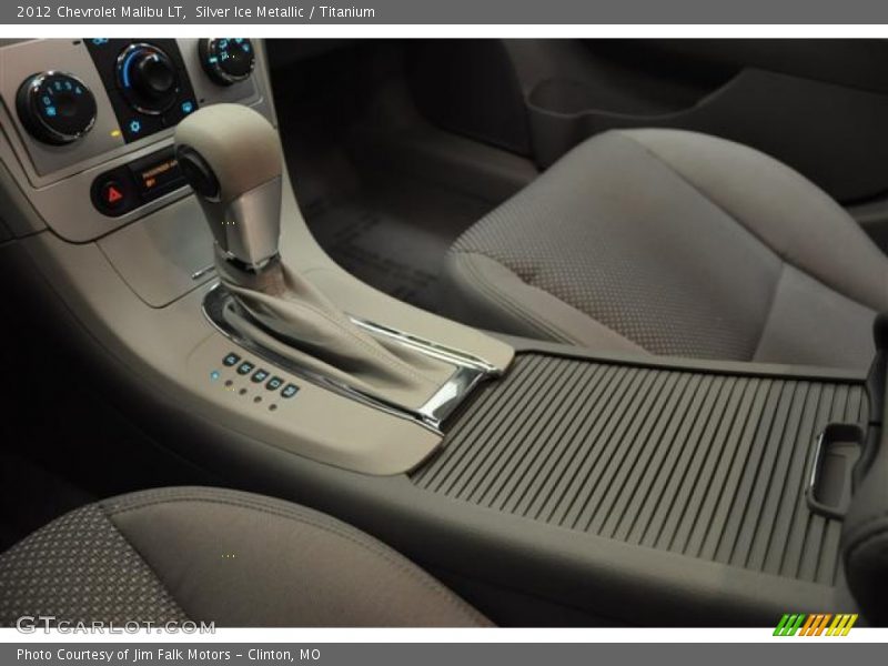 Silver Ice Metallic / Titanium 2012 Chevrolet Malibu LT