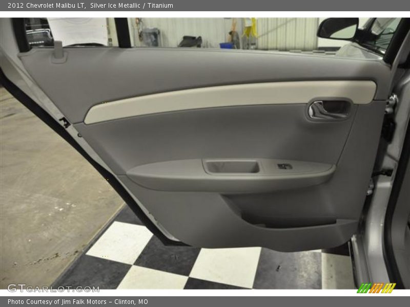 Silver Ice Metallic / Titanium 2012 Chevrolet Malibu LT