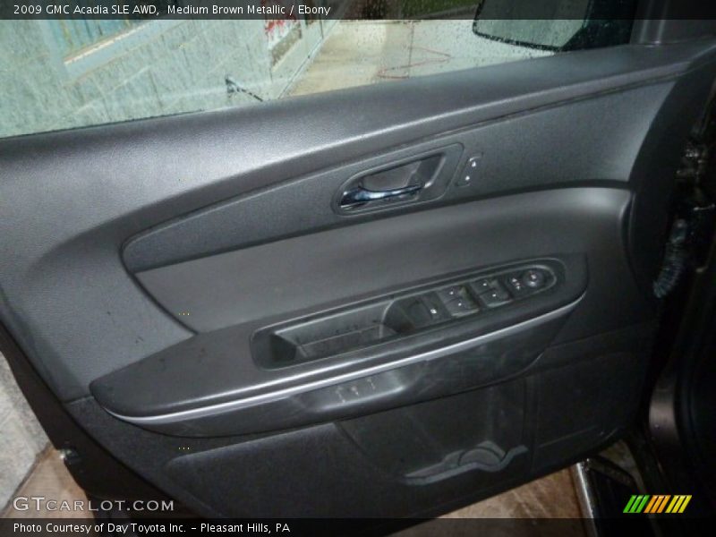 Medium Brown Metallic / Ebony 2009 GMC Acadia SLE AWD