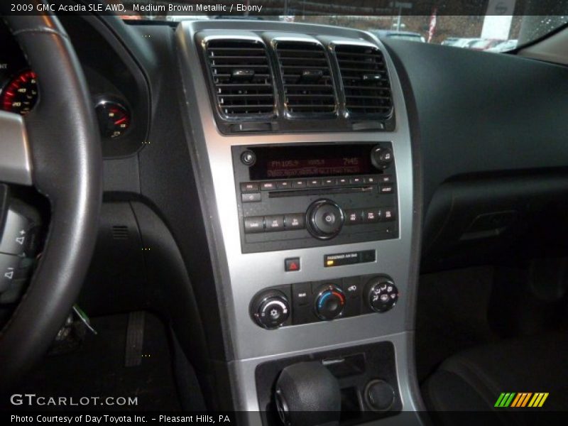 Medium Brown Metallic / Ebony 2009 GMC Acadia SLE AWD