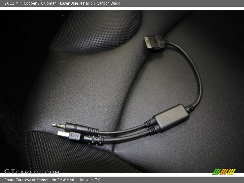 Laser Blue Metallic / Carbon Black 2011 Mini Cooper S Clubman