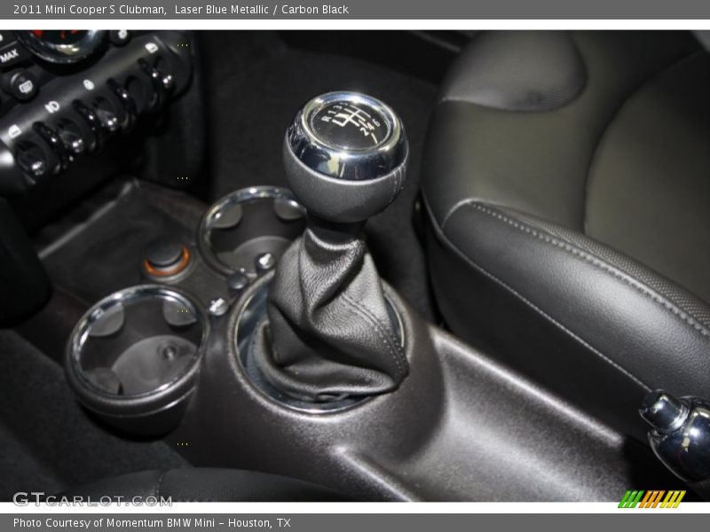 Laser Blue Metallic / Carbon Black 2011 Mini Cooper S Clubman