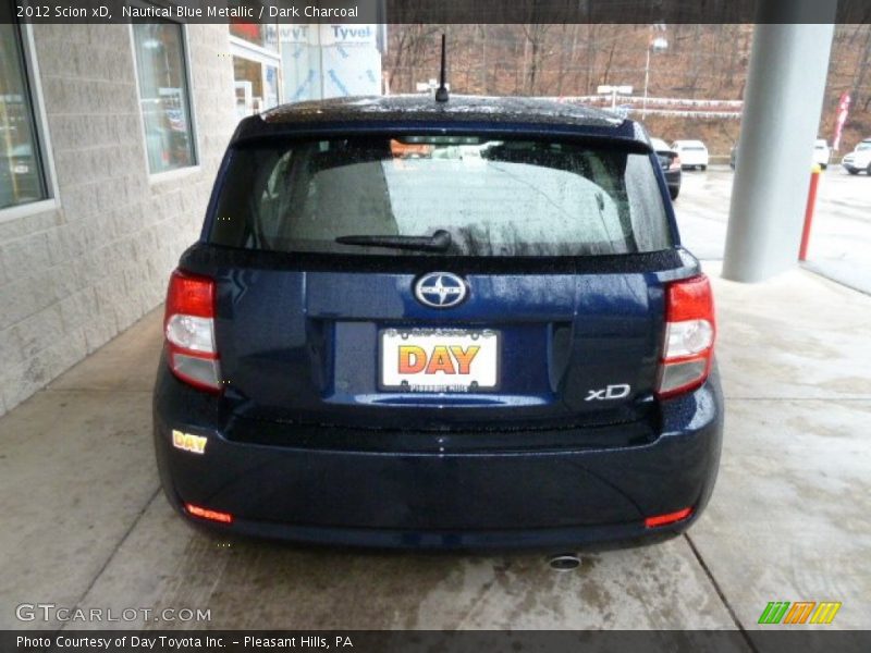 Nautical Blue Metallic / Dark Charcoal 2012 Scion xD