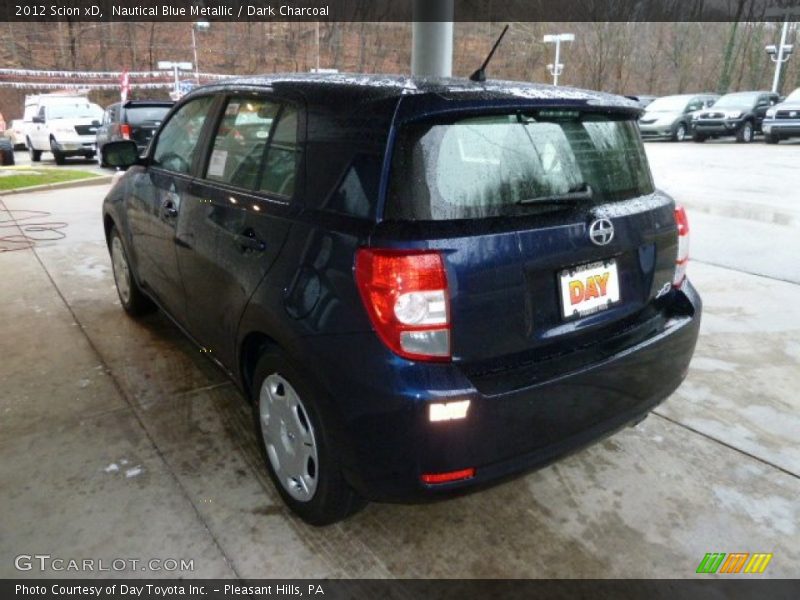 Nautical Blue Metallic / Dark Charcoal 2012 Scion xD