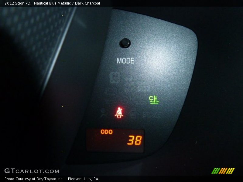 Nautical Blue Metallic / Dark Charcoal 2012 Scion xD