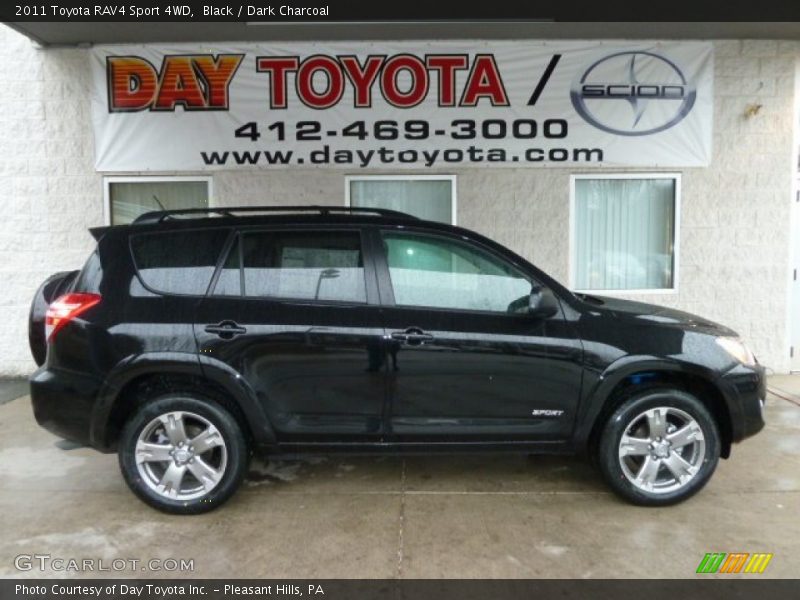 Black / Dark Charcoal 2011 Toyota RAV4 Sport 4WD