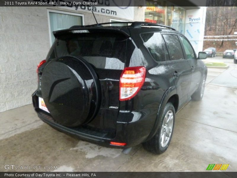 Black / Dark Charcoal 2011 Toyota RAV4 Sport 4WD