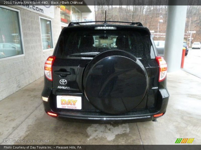 Black / Dark Charcoal 2011 Toyota RAV4 Sport 4WD
