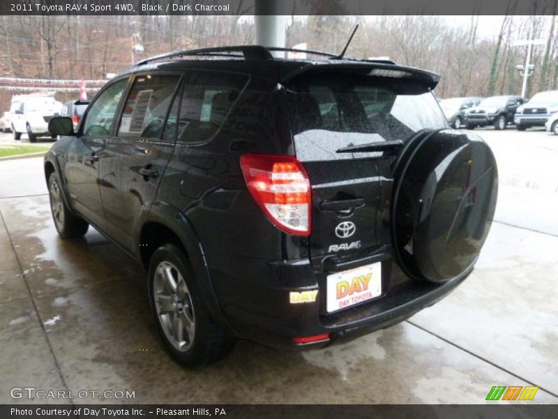 Black / Dark Charcoal 2011 Toyota RAV4 Sport 4WD