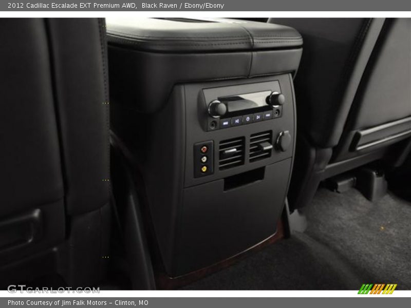 Black Raven / Ebony/Ebony 2012 Cadillac Escalade EXT Premium AWD