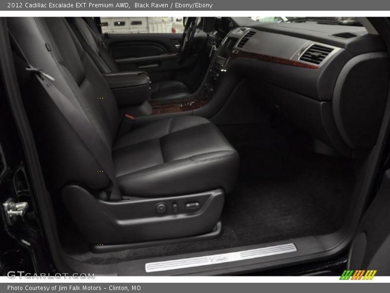 Black Raven / Ebony/Ebony 2012 Cadillac Escalade EXT Premium AWD