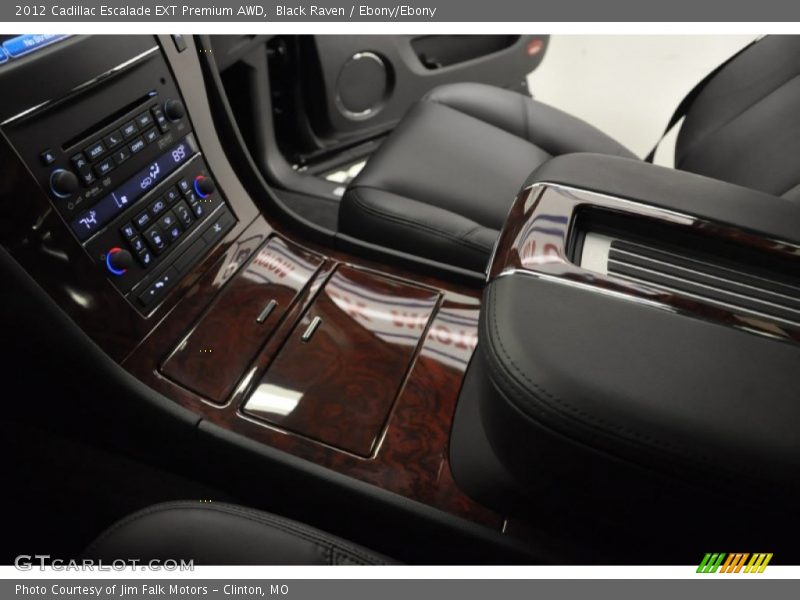 Black Raven / Ebony/Ebony 2012 Cadillac Escalade EXT Premium AWD